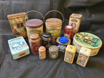 Verschillende fabrikanten - Boîte en étain (14) - Métal -