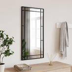 vidaXL Wandspiegel rechthoekig 40x80 cm ijzer zwart, Huis en Inrichting, Woonaccessoires | Spiegels, Verzenden, Nieuw
