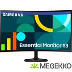 Samsung Essential S3 LS27D360GAUXEN 27  Full HD 100Hz Curved, Verzenden, Nieuw
