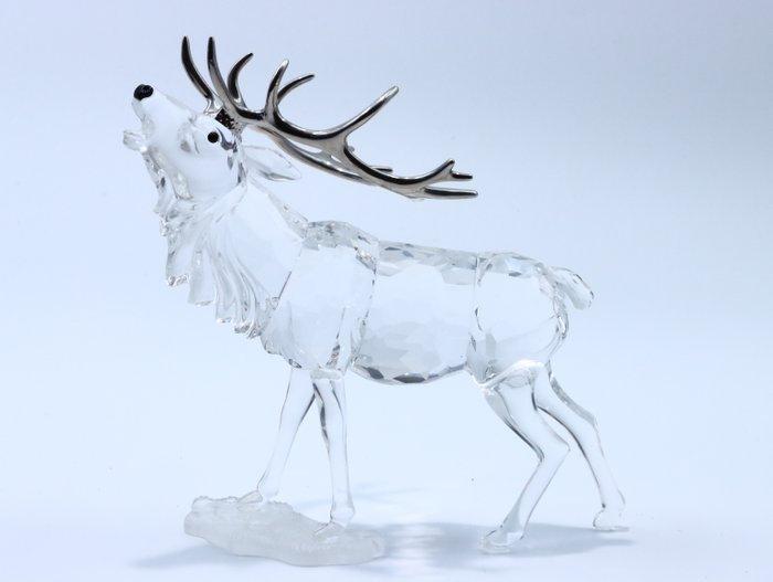 Figuur - Swarovski Crystal - Edelhert (Boxed + certificate), Antiek en Kunst, Curiosa en Brocante