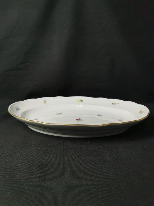 Meissen - Fiori sparsi - Piatto da portata - L.43cm - 1.Wahl, Antiek en Kunst, Antiek | Meubels | Tafels