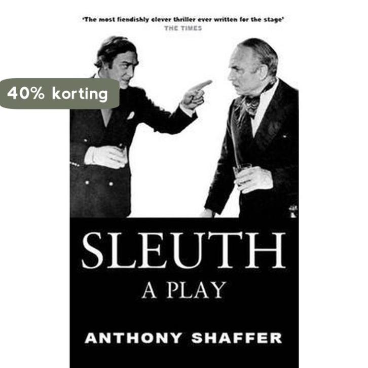 Sleuth 9780714507637 Anthony Shaffer, Boeken, Taal | Engels, Gelezen, Verzenden