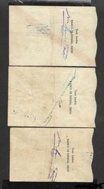 Spanje. - 25, 50 and 100 Pesetas - 1936 (Zonder, Postzegels en Munten