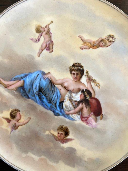 in the style of Royal Vienna - Schotel - Porselein, Antiquités & Art, Antiquités | Verre & Cristal