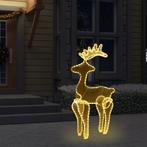 vidaXL Kerstversiering rendier met mesh 306 LEDs 60x24x89, Diversen, Kerst, Verzenden, Nieuw