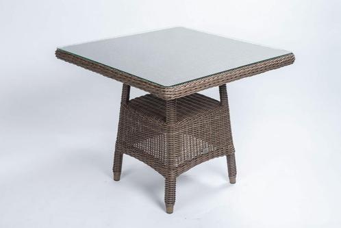 4 Seasons Outdoor Wales tafel vierkant leaf |, Jardin & Terrasse, Ensembles de jardin