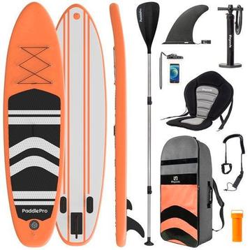Tweedekans | LifeGoods SUP Board - met Zitje - Opblaasbaar beschikbaar voor biedingen