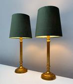 Lamp - Messing - Twee tafellampen