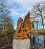 Beeldje - A kneeling fairy - IJzer, Antiek en Kunst