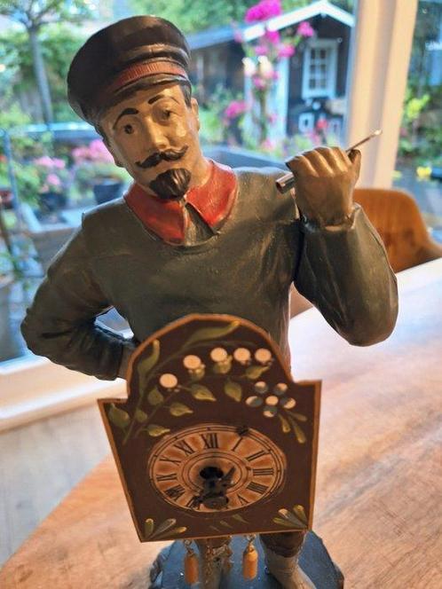 Zwarte Woud Clockman klok - Legering - 1950-1960, Antiek en Kunst, Antiek | Overige Antiek
