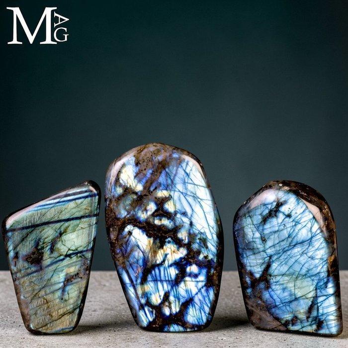 Geen reserve - Topkwaliteit labradoriet, vrije vorm -, Collections, Minéraux & Fossiles