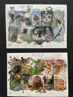 Pays-Bas - Feuilles de timbres Vivez la nature et collection