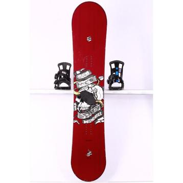 157 snowboard CRAZY CREEK RIOT WIDE, Red/white, CAMBER beschikbaar voor biedingen