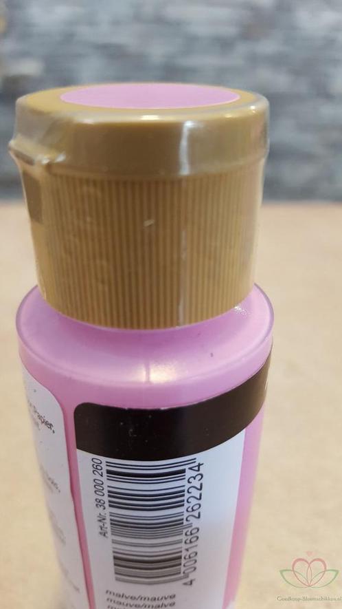 Allesverf Acryl 59 ml Malve Acrylverf, Hobby en Vrije tijd, Knutselen, Nieuw