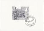 België 1996/2023 - 36 x Zwart-Wit velletjes / Feuillets en, Gestempeld