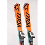 110 kinder skis VOLKL RACETIGER GS, green/orange + Mark, Overige merken, Gebruikt, Verzenden, 100 tot 140 cm
