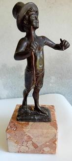 Parente - sculptuur, Il giovinetto - 28 cm - Brons, Antiek en Kunst, Antiek | Keramiek en Aardewerk