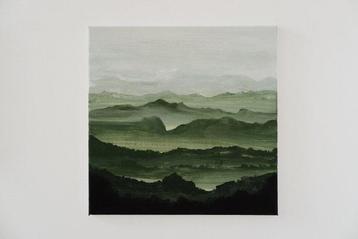 Matthieu van Riel - Mountains. Green Landscape
