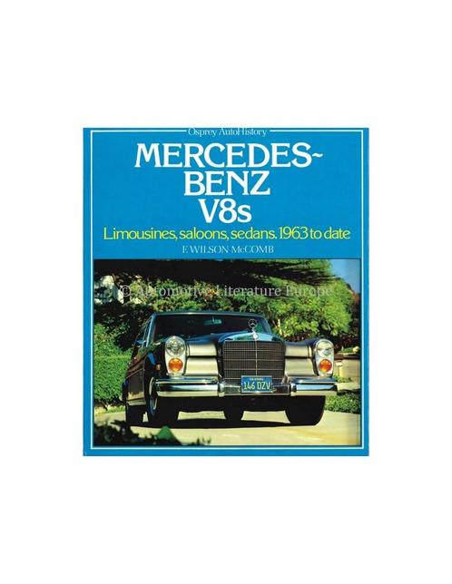 MERCEDES BENZ V8S, LIMOUSINES, SALOONS, SEDANDS, 1963 TO, Boeken, Auto's | Boeken