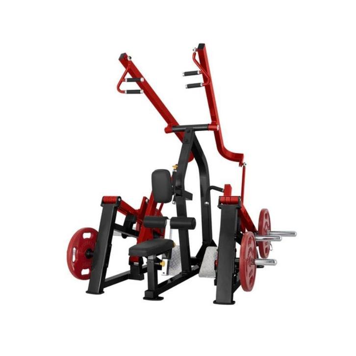 STEELFLEX PLATE LOAD LAT PULL DOWN SEATED ROW, Sport en Fitness, Fitnessapparatuur, Nieuw, Metaal, Armen, Buik, Rug, Verzenden