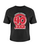 T Shirt 40 Jaar One Size