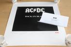 AC/DC, Back in Black - Litho - Plate Signed - Limited