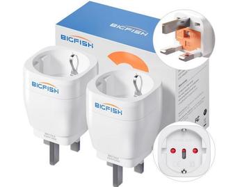 Veiling - 5X Bigfish UK Adapter Engeland Duitsland Doos 2 ST beschikbaar voor biedingen
