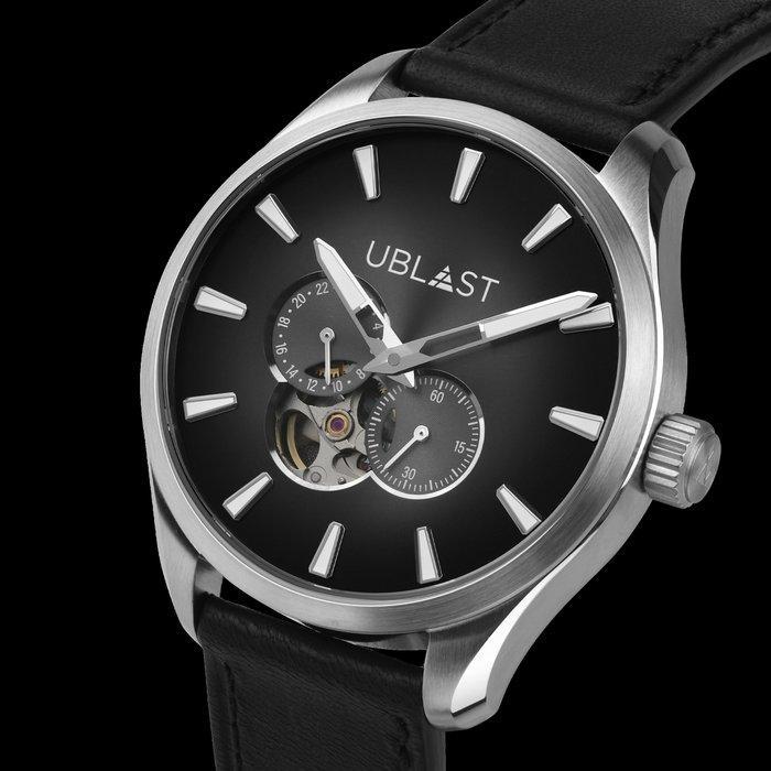 Ublast - Vision Open Heart - Sapphire Glass -, Handtassen en Accessoires, Horloges | Heren