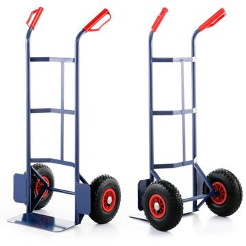 Steekwagen - steekkar - tot 200kg - staal - blauw beschikbaar voor biedingen