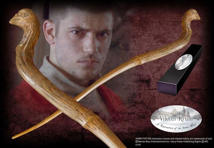 Harry Potter Toverstaf Viktor Krum, Verzamelen, Harry Potter, Nieuw, Ophalen of Verzenden