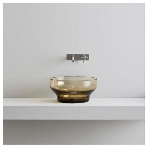 Bieden: Rexa Design Murano Bronz V30 rectangular countertop, Doe-het-zelf en Bouw, Sanitair, Ophalen of Verzenden