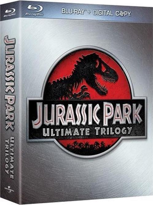 Jurassic Park Trilogy (blu-ray tweedehands film), Cd's en Dvd's, Blu-ray, Ophalen of Verzenden