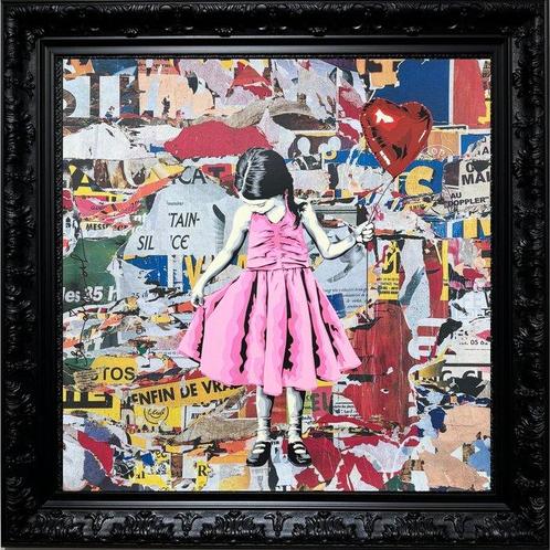 Mr Brainwash (1966) - Beautiful Girl (UNQ 1/1), Antiek en Kunst, Kunst | Schilderijen | Modern