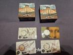 France. 2 Euro 2025 Musée du Louvre (6 monnaies) Proof +, Timbres & Monnaies