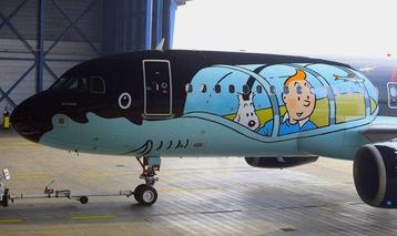 Tintinimaginatio - Tintin - Airbus A320 Rackham beschikbaar voor biedingen