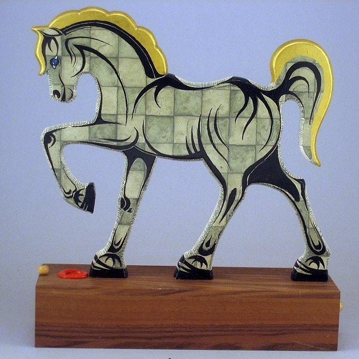 Cheval à bascule - Cavallo Profile 2022.2-05 - 2020 et après, Antiek en Kunst, Kunst | Designobjecten