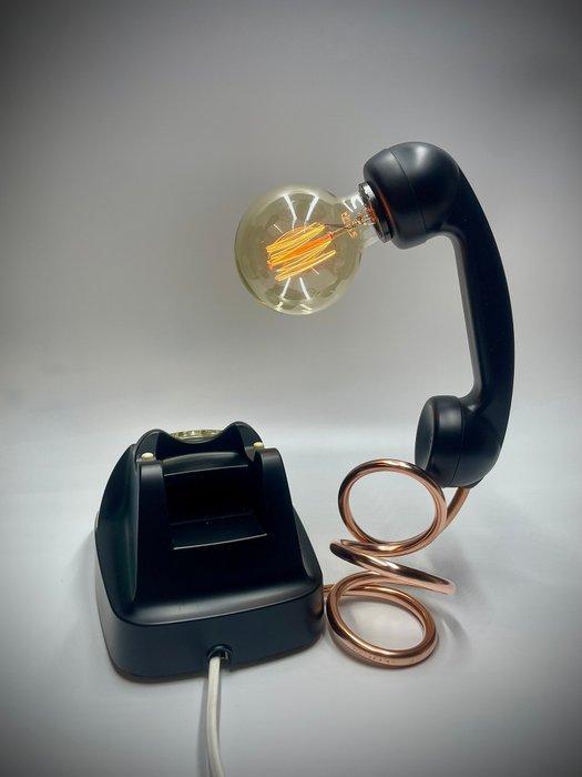 Tafellamp - Plastic, Koper, Metaal - Telefoon uit de jaren, Antiek en Kunst, Kunst | Designobjecten