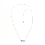 Collier - 14 carats Or blanc - 0.09ct. tw. Diamant, Nieuw