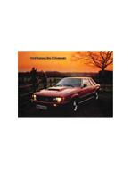 1980 FORD MUSTANG GHIA 3.3 AUTOMATIC BROCHURE ENGELS, Ophalen of Verzenden, Nieuw