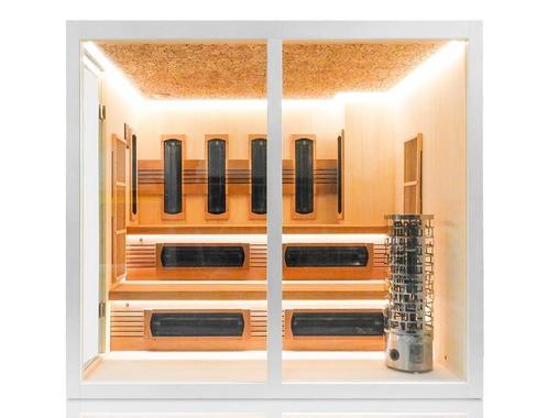 Sauna op maat -SuperSauna is de specialist met eigen Fabriek, Sport en Fitness, Sauna, Fins of Traditioneel, Complete sauna, Nieuw