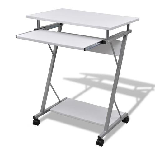 vidaXL Studenten computerbureau 60 x 40 x 74 cm (wit), Huis en Inrichting, Bureaus, Nieuw, Verzenden