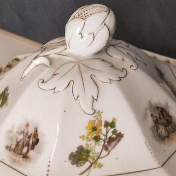 Service de table - Porcelaine fine de Paris - Légumier