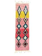 Boho Chic Marokkaanse Berber lopers - Vloerkleed - 300 cm -, Huis en Inrichting, Nieuw