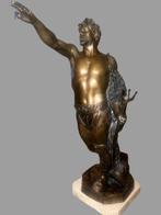 sculptuur, Ave, Caesar, morituri te salutant, dal modello, Antiquités & Art, Antiquités | Céramique & Poterie