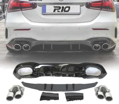 Diffuseur Pour Mercedes V177 Amg 18- Sedan Look A45 Noir Bri, Auto-onderdelen, Carrosserie, Verzenden