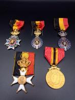België - Medaille - Konvolut Auszeichnungen Belgien