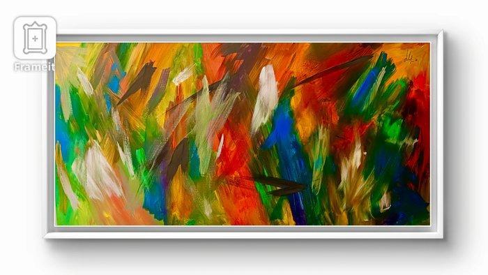 Gianluca Caliendo (XX) - Caronte, Antiek en Kunst, Kunst | Schilderijen | Modern