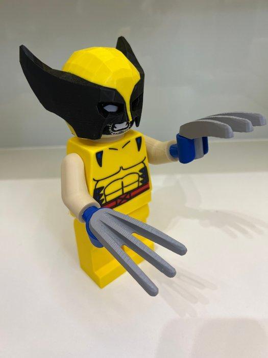 Lego Minifiguur - Replika Lego - Marvel - Volverine 22cm, Kinderen en Baby's, Speelgoed | Duplo en Lego