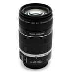 Canon EF-S 55-250mm F/4-5.6 IS Telelens met filter en Canon, Nieuw