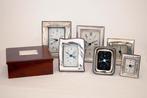 Tafel/bureauklokken  (7) -   - .925 zilver - 1970-1980, Antiquités & Art, Antiquités | Horloges
